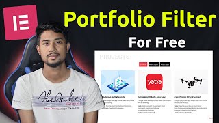 How to Add Portfolio Filter In Elementor | Expert Azi