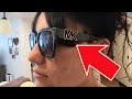 Take A Look At The Fit Of These Michael Kors Sunglasses Karlie Black Dark Grey Gradient One Size