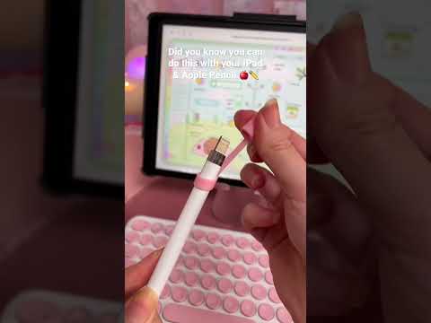 you can do this with your iPad & Apple Pencil 🍎✏️ iPad tips