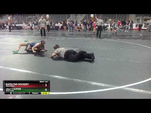 97 Lbs 3rd Place Match - Katelynn Dockery, Team Texas Vs Lilli Cooper, Team Iowa C069