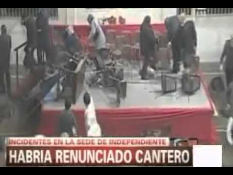 Barras de Independiente agredieron a Cantero