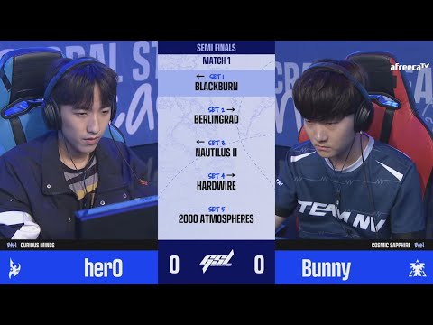 [2022 GSL S2] Ro.4 Match1 herO vs Bunny