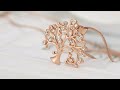 Gold Necklace Tree Of Life Pendant