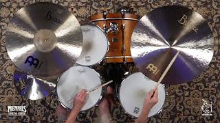 Video thumbnail for Meinl 22" Byzance Jazz Big Apple Ride Cymbal - 2301g (B22JBAR-1081323S) by Memphis Drum Shop