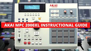 Video thumbnail for AKAI MPC2000XL INSTRUCTIONAL GUIDE by SampleKings