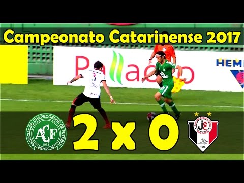 GOLS: CHAPECOENSE 2 X 0 JOINVILLE - CATARINENSE 2017 - 15/04/2017
