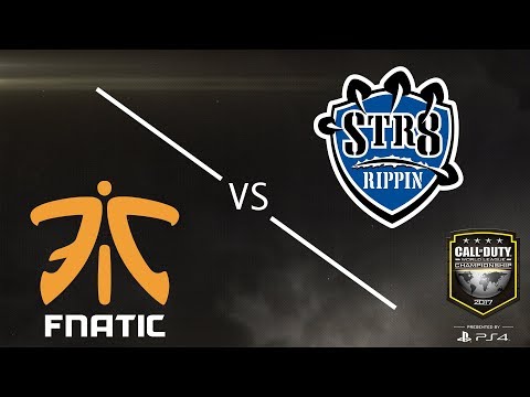Fnatic vs Str8 Rippin - CWL Championship 2017 - Day 2