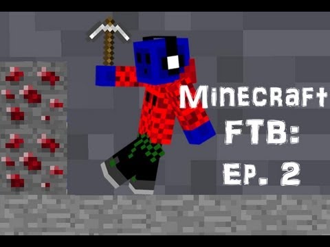 Minecraft - Let's Play FTB - Episode 2: SO MANY RUBIES!