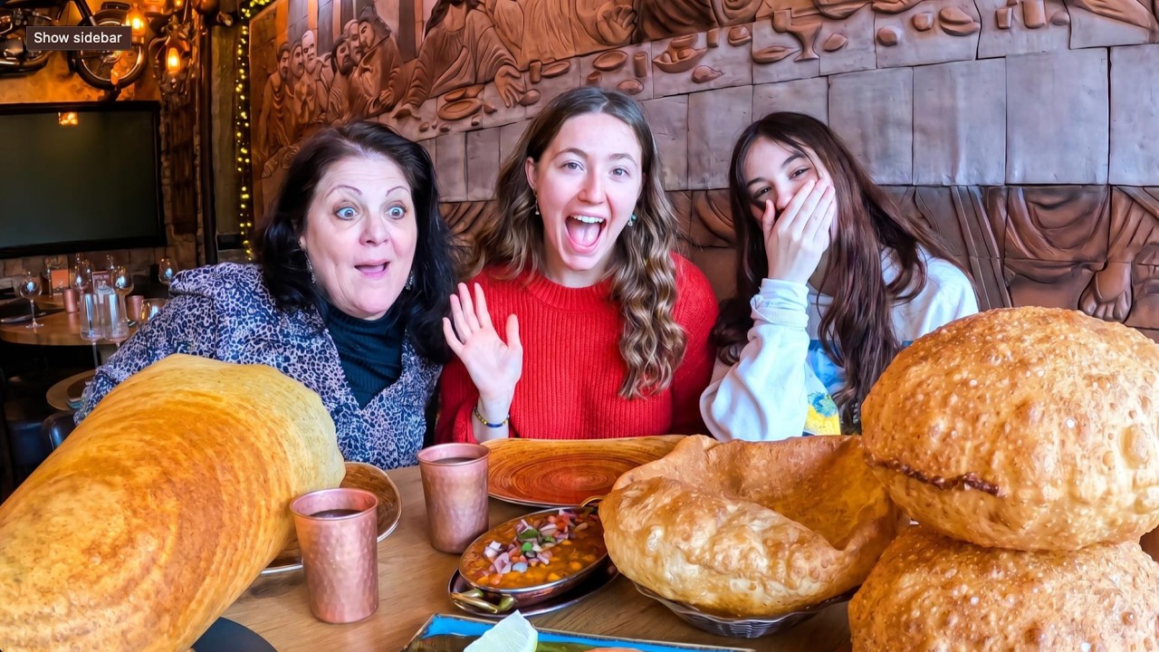 Taking my British family to a South Indian restaurant for the first time...