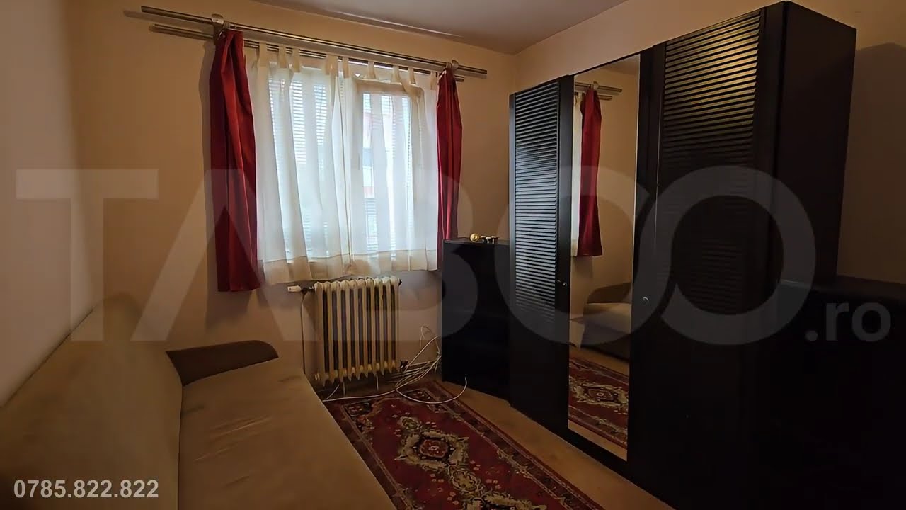 Apartament 2 camere balcon pivnita zona Mihai Viteazul Sibiu - Video