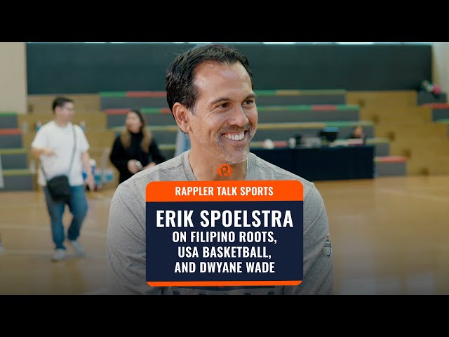 Rappler Talk Sports: Erik Spoelstra on Filipino roots, USA Basketball, and Dwyane Wade
