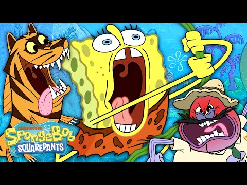 スポンジボブとパトリックは動物園を作る??"Who R Zoo?"| スポンジボブ (SpongeBob and Patrick Make a Zoo! ?? "Who R Zoo?" | SpongeBob)