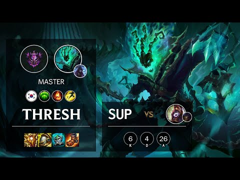 Thresh Support vs Lulu - KR Master Patch 11.14