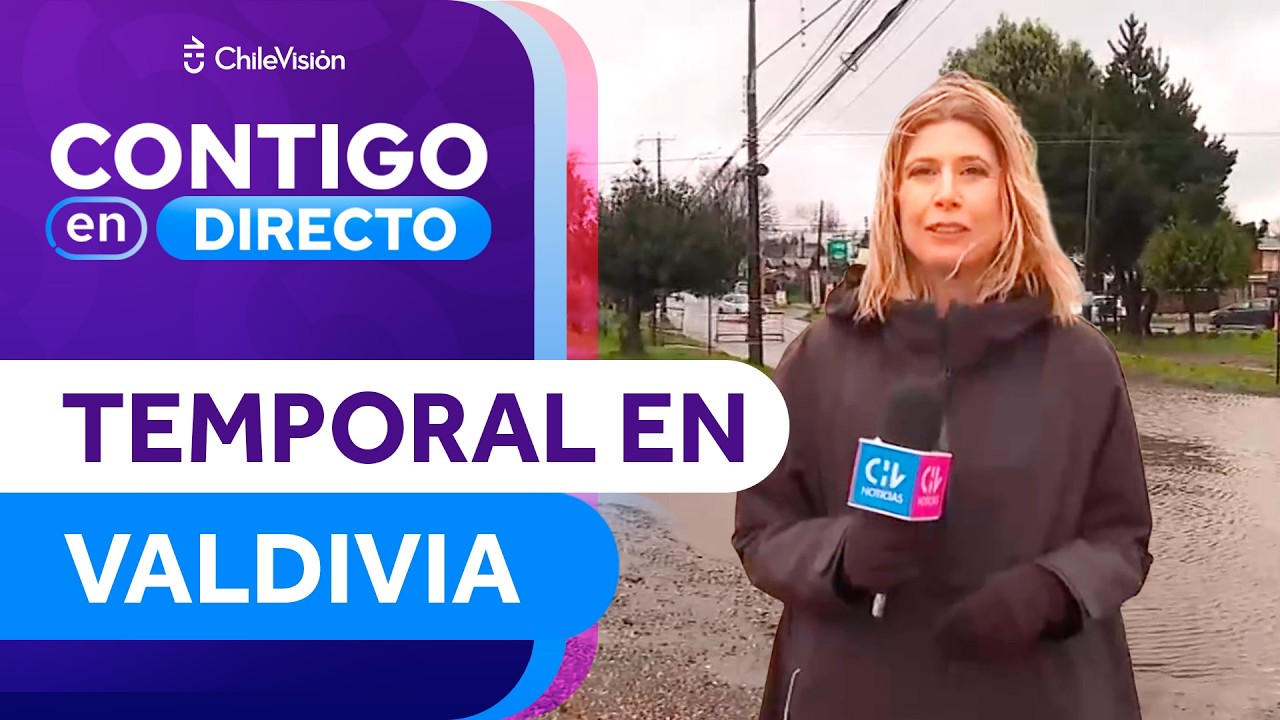 SISTEMA FRONTAL EN VALDIVIA: Alerta por fuertes vientos y lluvias intensas - Contigo en Directo