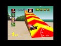 Mario Kart 64 N64 Mushroom Cup 50cc 1080p