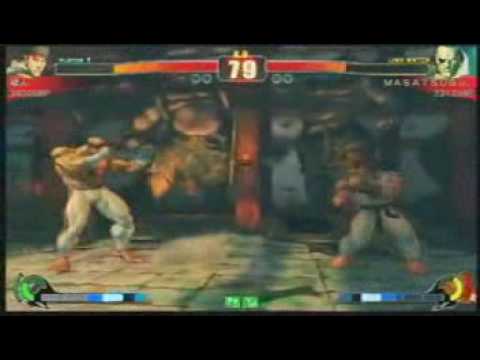 Street Fighter 4 - Tai (RY) vs Masatsugu (SA)j Semi Final Pool A