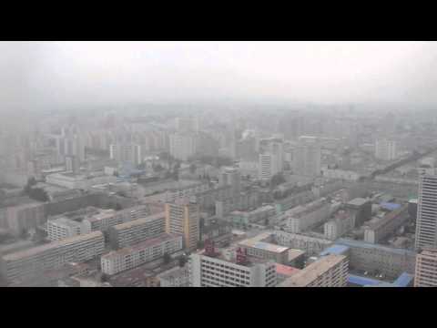 The View From The Top Of The "Tower Of Juche Idea" In Pyongyang, North Korea