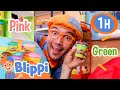 Blippi S Art Trip To The Play Doh Factory Blippi For Kids Moonbug Kids Art For Kids ️