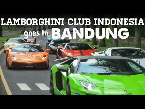 LAMBORGHINI CLUB INDONESIA goes to Bandung 2017