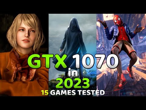 GeForce GTX 1070 Test In 2023 With 15 Games🔥 | 1080P & FSR 2