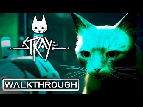STRAY Full Gameplay Walkthrough / No Commentary 【FULL GAME】 1440p - The Most Beautiful Cat Game