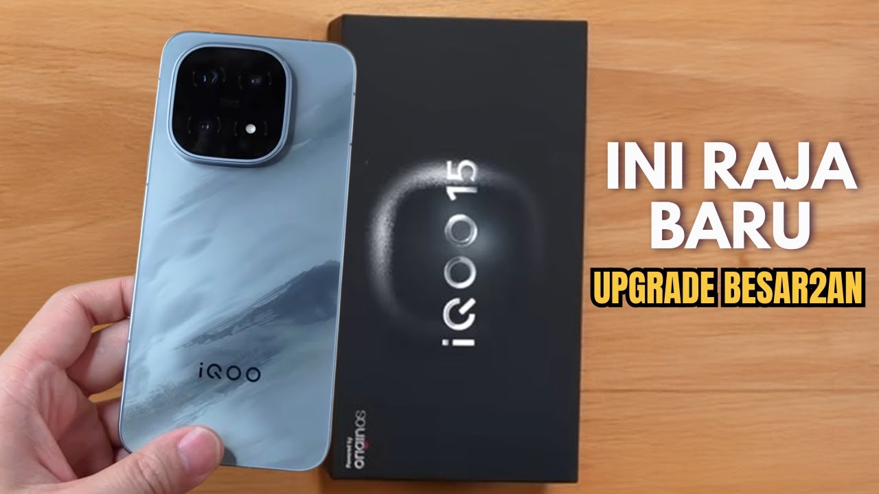 MENDADAK RILIS‼️IQOO 15 BAWA SPEK BARU YANG JAUH LEBIH SADIS