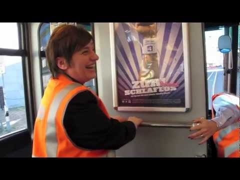 Ich werde Tramführerin - Erste Tramfahrt