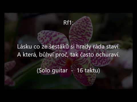 Nějak se vytrácíš má lásko, Olympic, karaoke lyrics