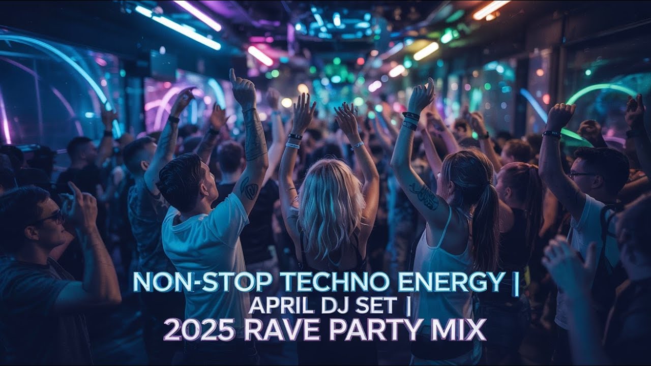 Non-Stop Techno Energy | April DJ Set | 2025 Rave Party Mix