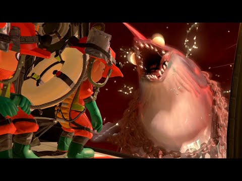 Splatoon 3 Salmon Run - 2 Players Online Co-Op Multiplayer Gameplay & King Salmonid Cohozuna