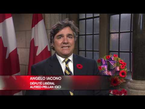 Message de Angelo Iacono le jour du souvenir 2016