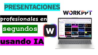 ¡Olvídate de PowerPoint! Crea presentaciones profesionales en segundos usando IA