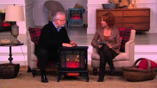 Ship 10/17 Duraflame Infrared Quartz Stove Heater w/ Flame Effect with Dan Hughes