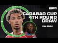 Carabao Cup REACTION Julian Alvarez S HAT TRICK Slot S Comments On Ekitike S Red Card ESPN FC