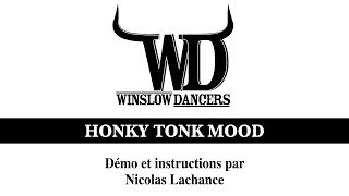 Honky tonk mood line dance