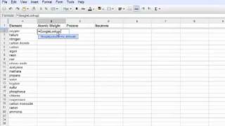 Google Lookup in Google Docs