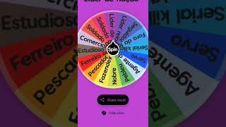 Roleta RPG,feita pra te fu...#roleta #rpg #sorte #roletarpg