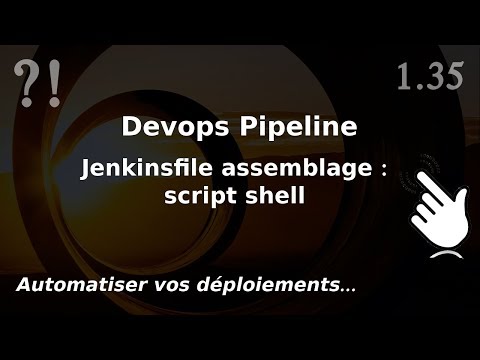 Pipeline Devops 1 35 Jenkinsfile assemblage shell