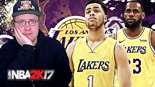 Not Trading D&#39;Angelo Russell! Rebuilding The LA Lakers In NBA 2K17