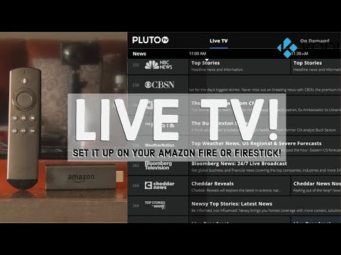 How to setup LIVE TV on your Amazon Fire or Firestick!