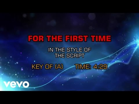 The Script - For The First Time (Karaoke)