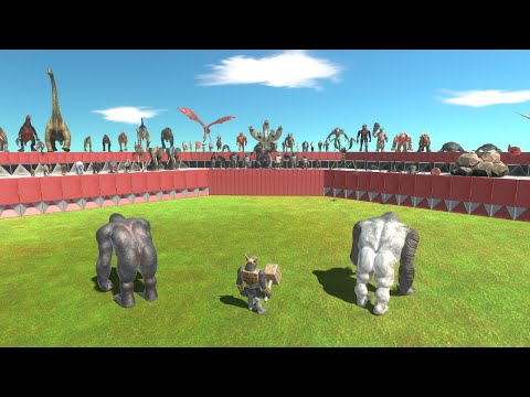GHOR HAMMER + 2× GORO THE GIANT VS EVERY FACTION Animal Revolt Battle Simulator ARBS
