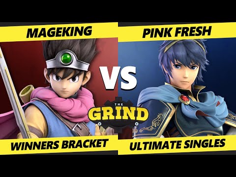 The Grind 175 - Mageking (Hero, Robin) Vs. Pink Fresh (Marth, Diddy Kong) Smash Ultimate - SSBU