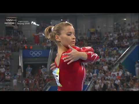 (NBC) Alicia Sacramone FX TF 2008 Olympics