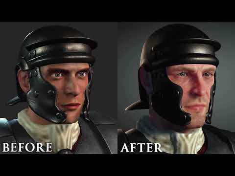 The Forgotten City Character Creation Timelapse