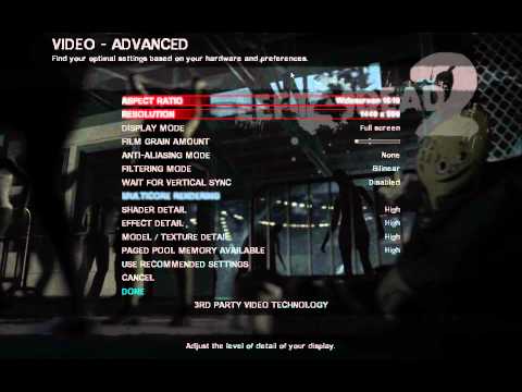 left 4 dead 2 settings file