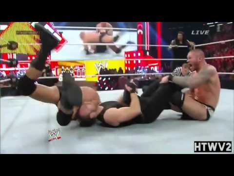 The Sheild vs Evolution Highlights HD   Extreme Rules 2014