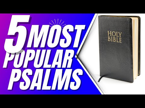 Psalm 91, Psalm 23, Psalm 1, Psalm 119, Psalm 51 (5 Most Popular Psalms)(Powerful Psalms for Sleep)