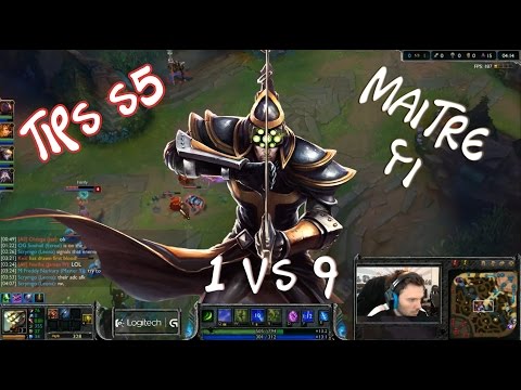 Tips S5 #2 Maitre Yi 1vs9 ! Build et guide pour hard carry !