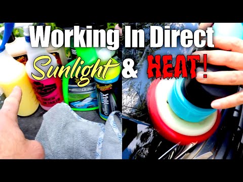 Products That Work In Direct Sun & Heat! #autodetailing #mobiledetailing